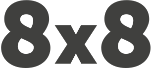 Logo 8x8 International Pte Ltd.